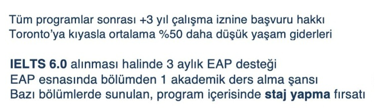 University of Niagara Falls Canada - Venüs Yurt Dışı Eğitim
