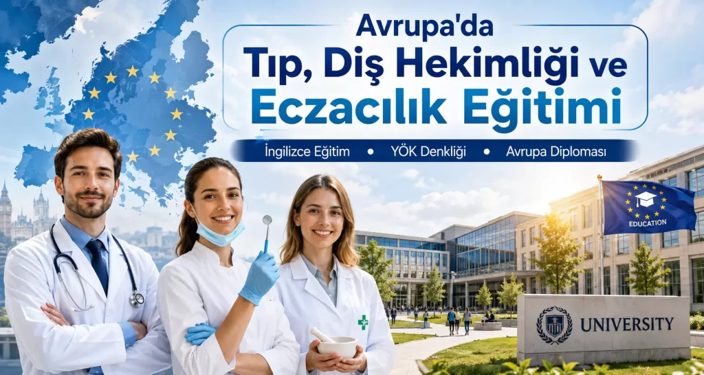 Avrupa'da Tıp Diş Hekimliği ve Eczacılık Eğitimi